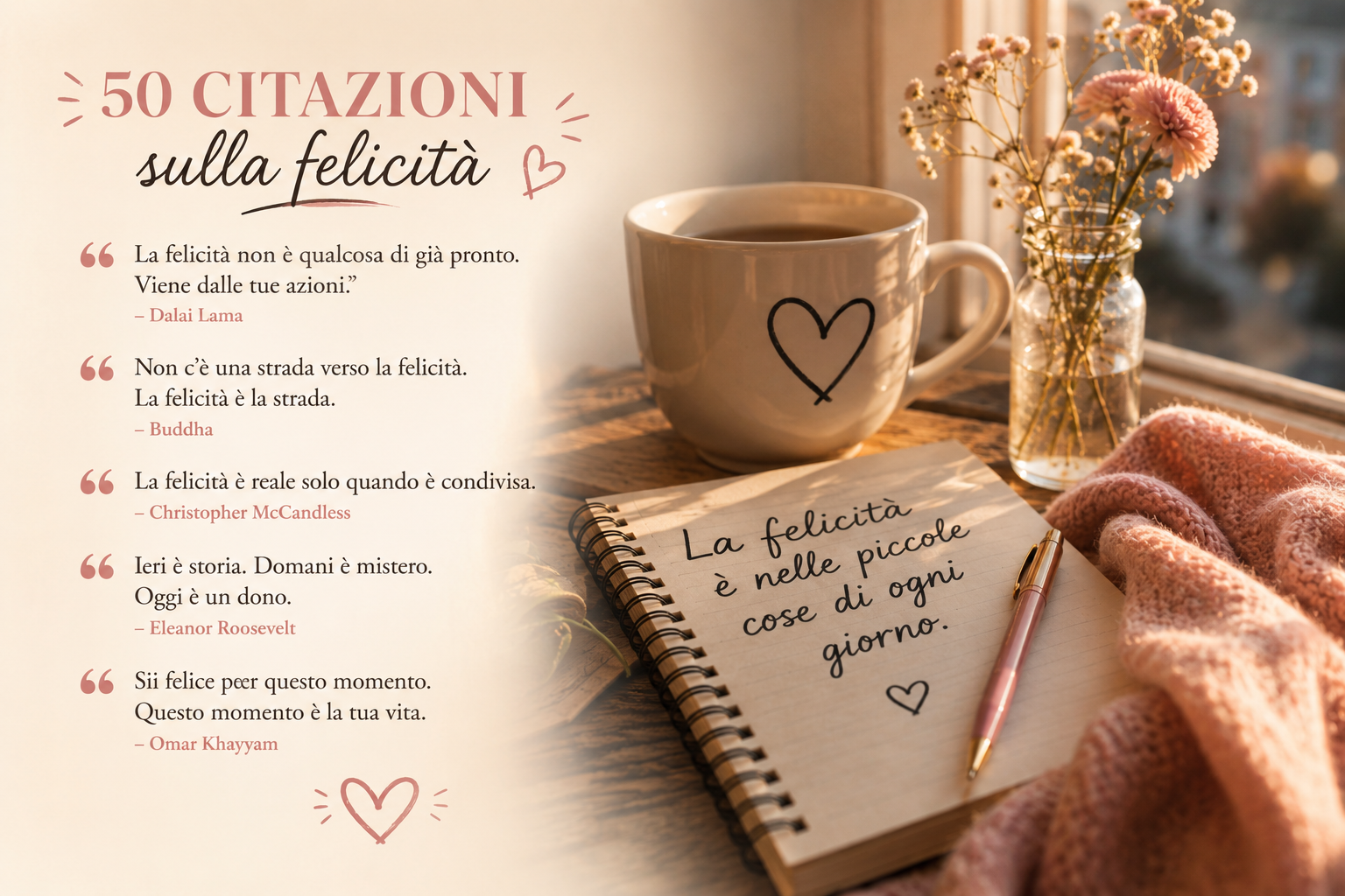 Le 50 citazioni più belle sulla felicità: frasi semplici da ricordare 2 Le 50 citazioni più belle sulla felicità